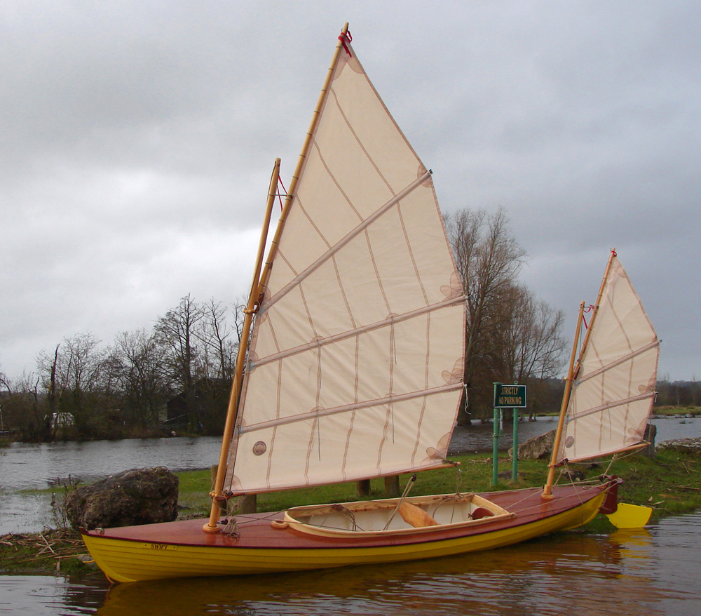 Sail, Salt and Sawdust: Home Build - Oughtred Sailing Canoe
