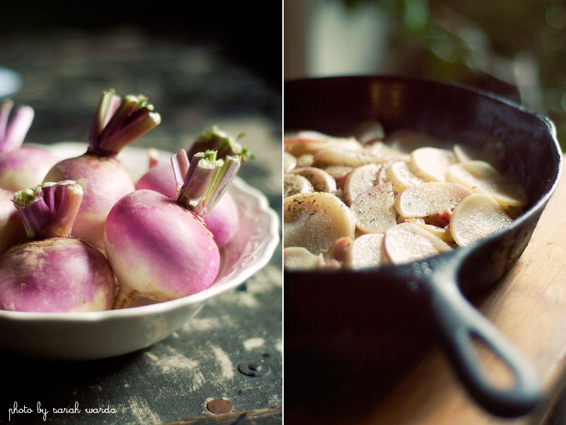 Eat With The Season Turnip Bacon Bake