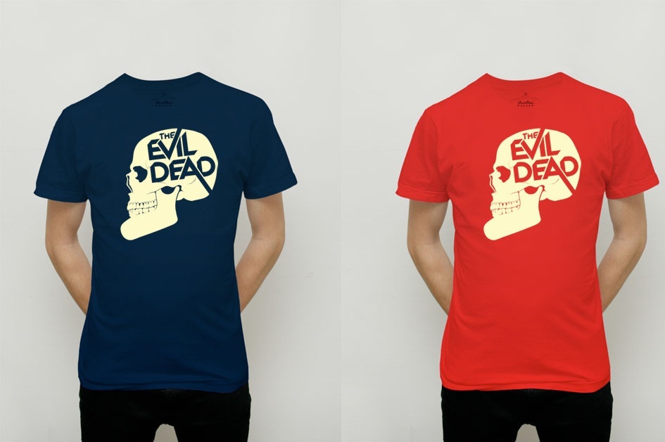 Olly Moss Evil Dead t-shirts