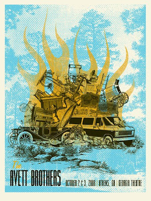 INSIDE THE ROCK POSTER FRAME BLOG: The Avett Brothers poster by Subject ...