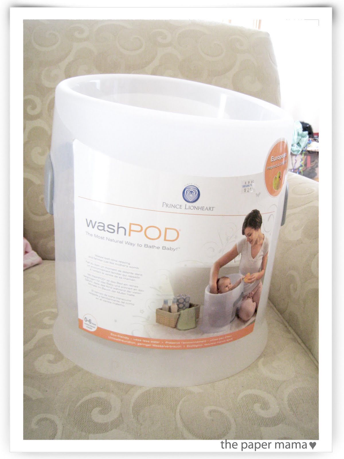 prince lionheart washpod