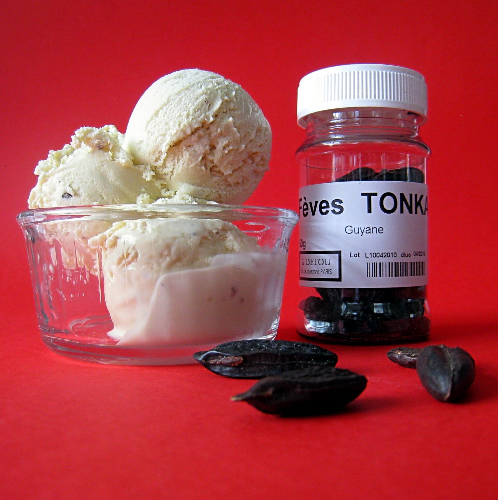 Delicious Delicious Delicious Tonka Bean IceCream