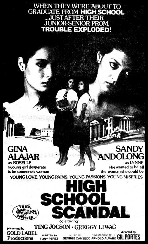 PELIKULA, ATBP. HIGH SCHOOL SCANDAL (1981)