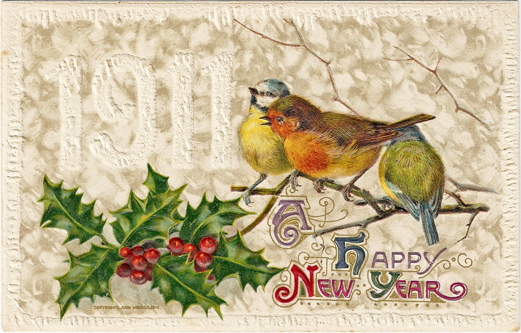 vintage new year clipart free - photo #37