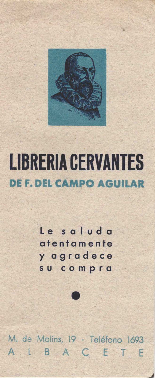 Fotografías De Albacete De Marcapáginas Antiguos De Albacete Y Otras Historias De Francisco Del