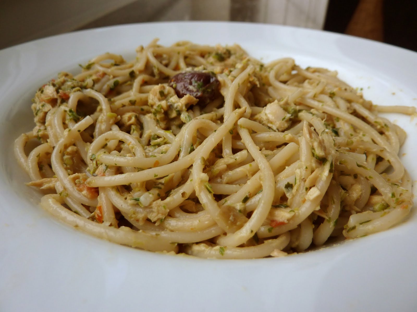 Sammelhamster: SPAGHETTI MIT THUNFISCH PESTO