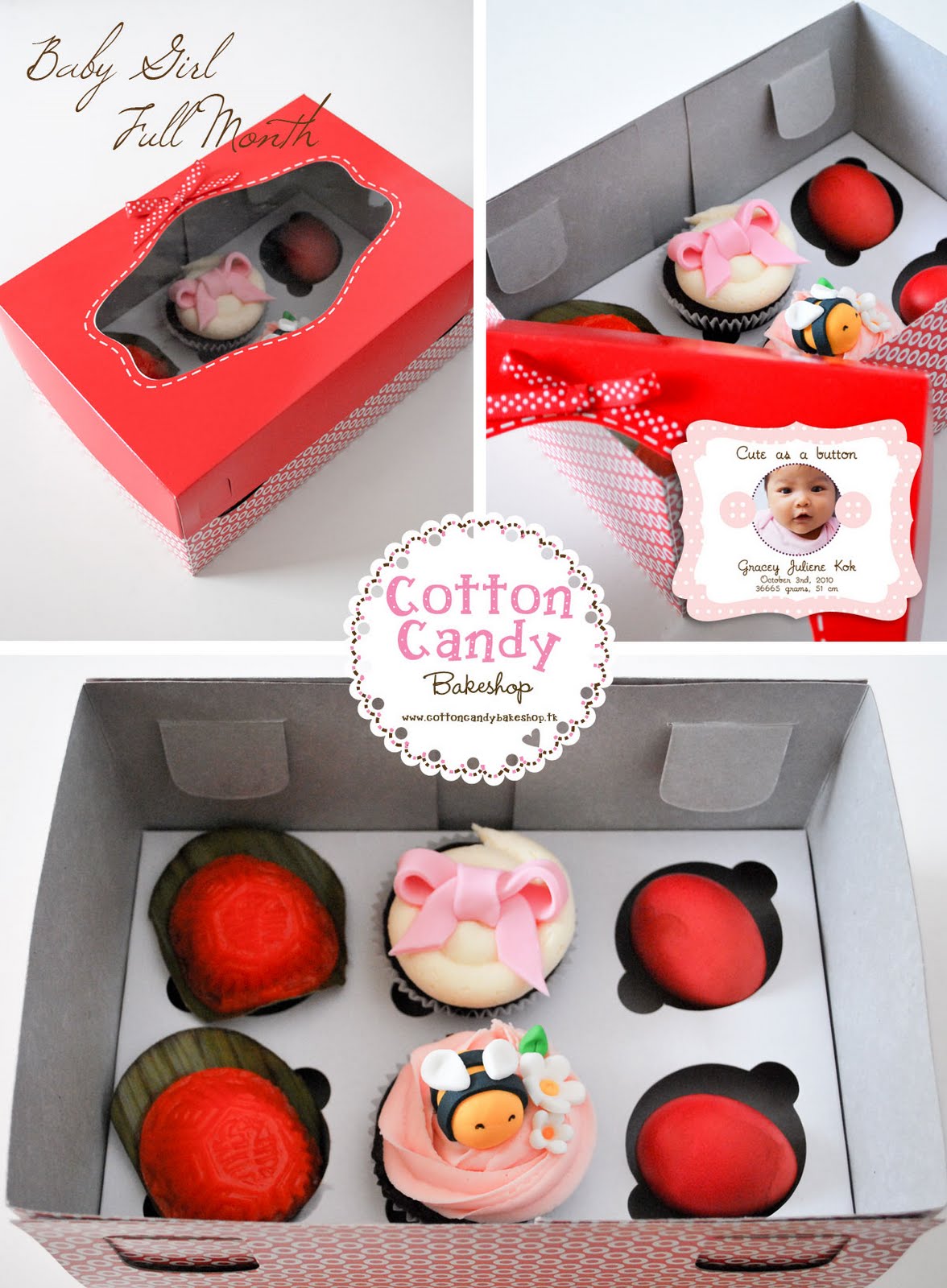 cotton candy Baby Full Month package