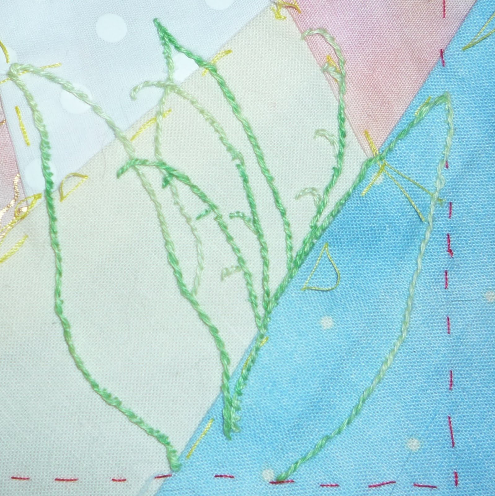 Using Tracing Paper to Transfer an Embroidery Design