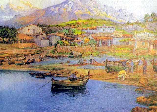 Paisajistas españoles del Siglo XIX y XX Lorenzo Cerdá Bisbal