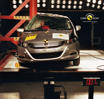 Honda insight crash tests #5