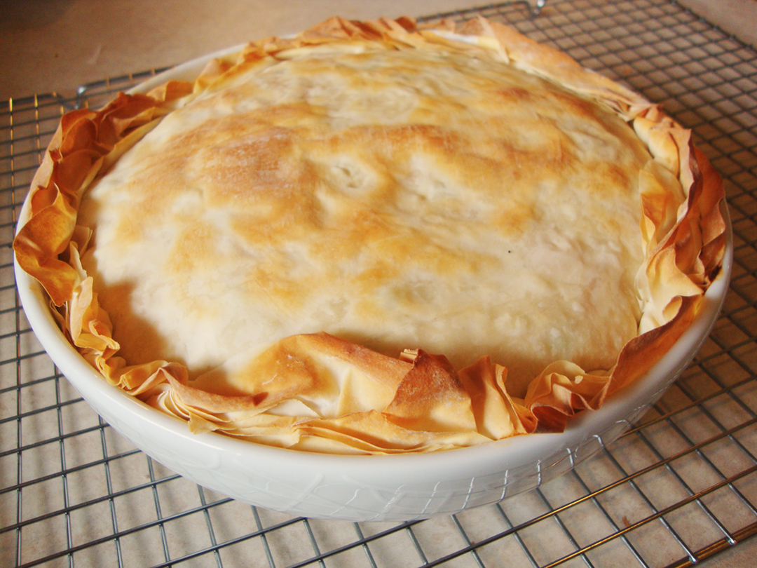 my back pages lighter chicken potpie and cauliflower gratin