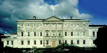Leinster House in Dublin