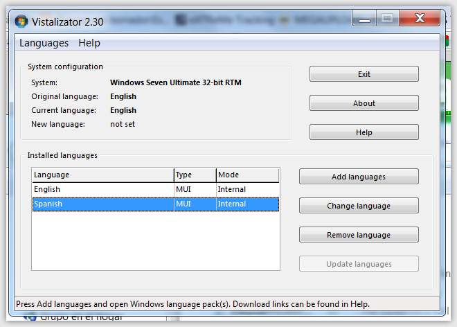 Como Cambiar El Idioma A Windows Vista Basic