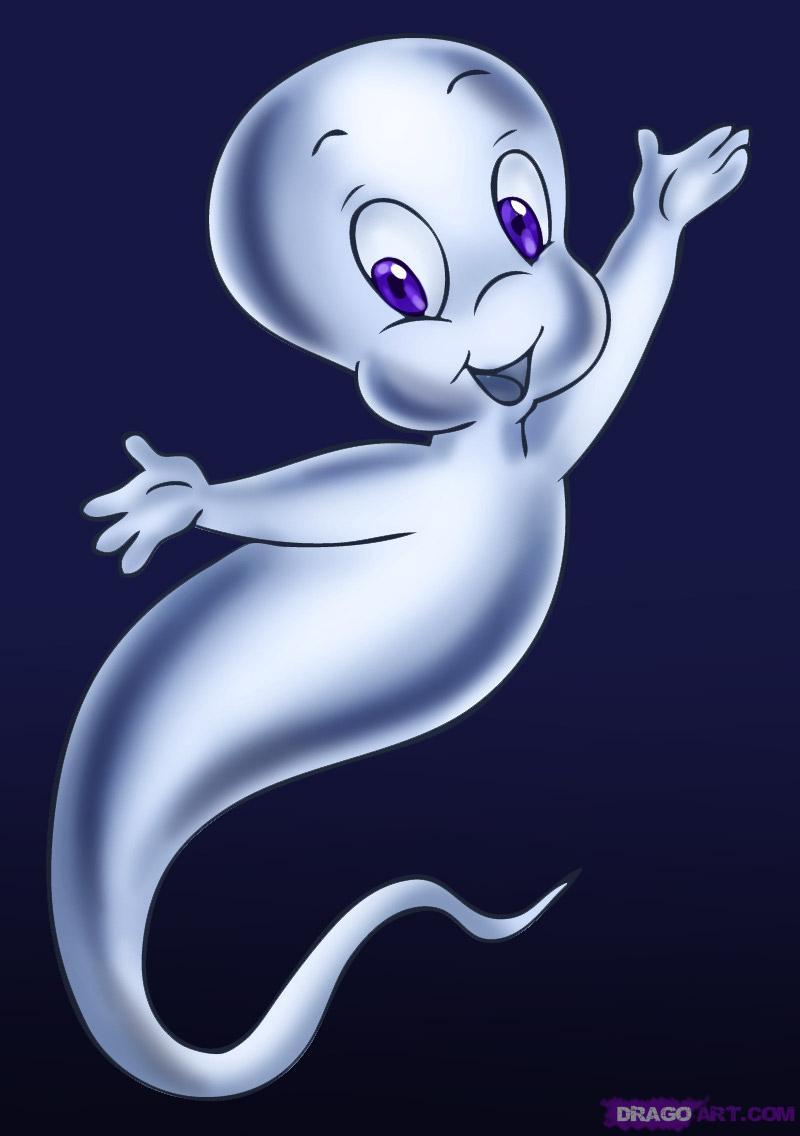 Scary Ghost Face Cartoon - Viewing Gallery