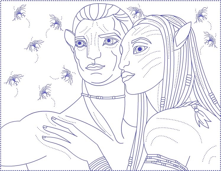 Nicole's Free Coloring Pages AVATAR * coloring pages