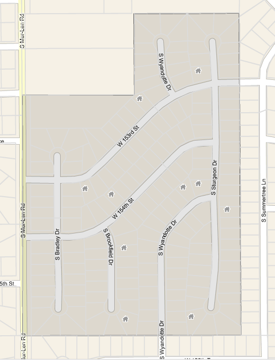 Stonehurst Subdivision in Olathe, Kansas Real Estate Stats