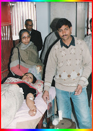 Raktdaan Shivir at Durgaji Mandir Shastrinagar,Lko.