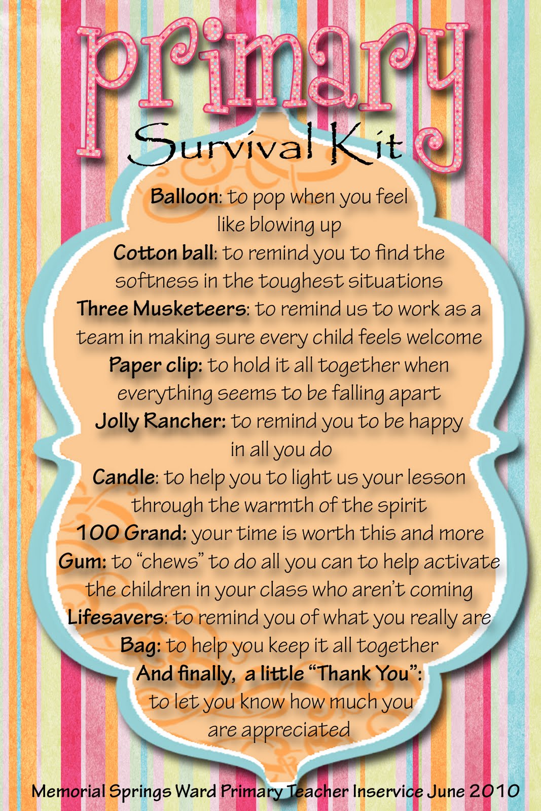 Stephenie's digital creations Teacher Inservice handout