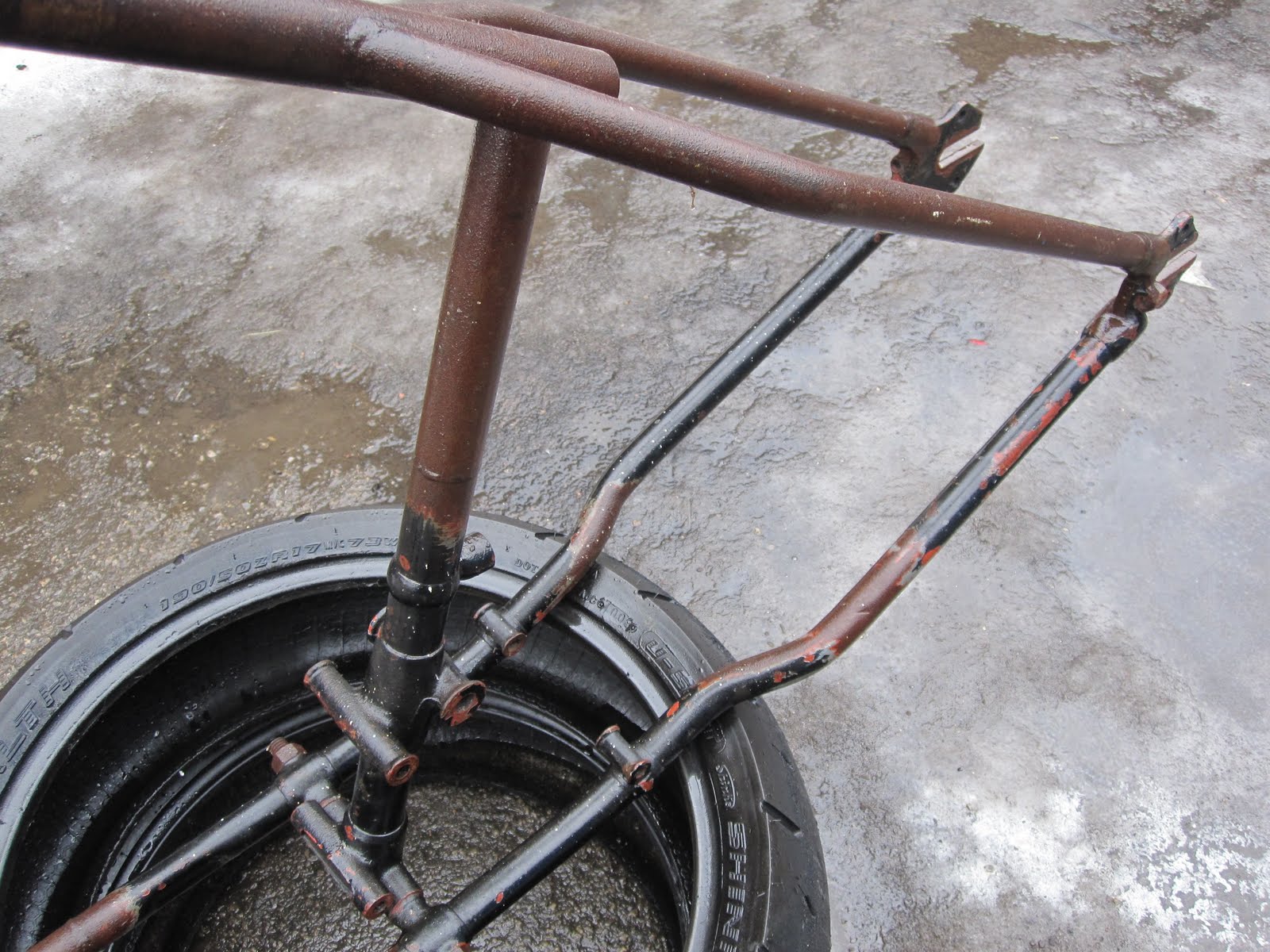 triumph chopper frames for sale