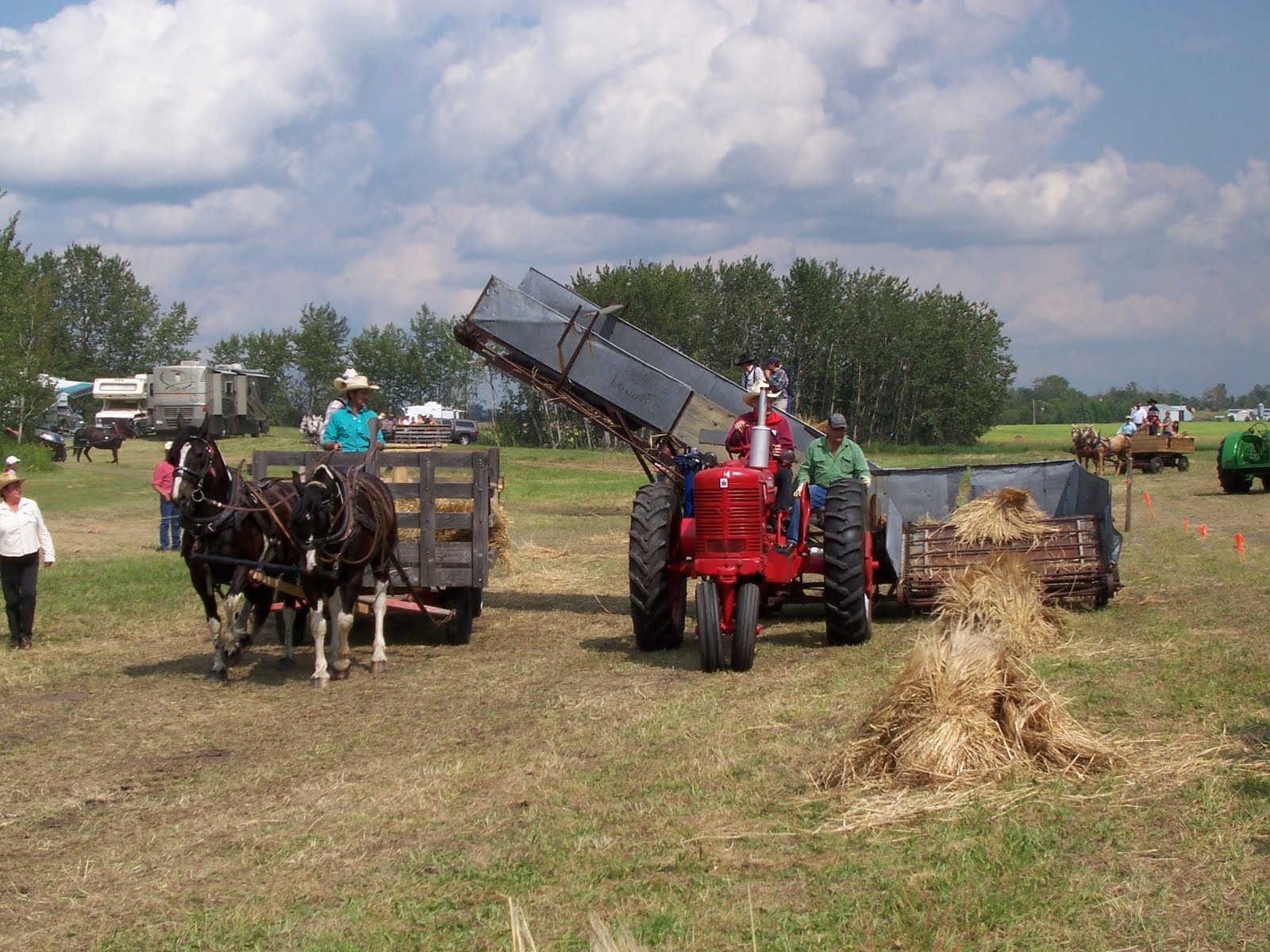 Out And About: Haying in the 30's a terrific event