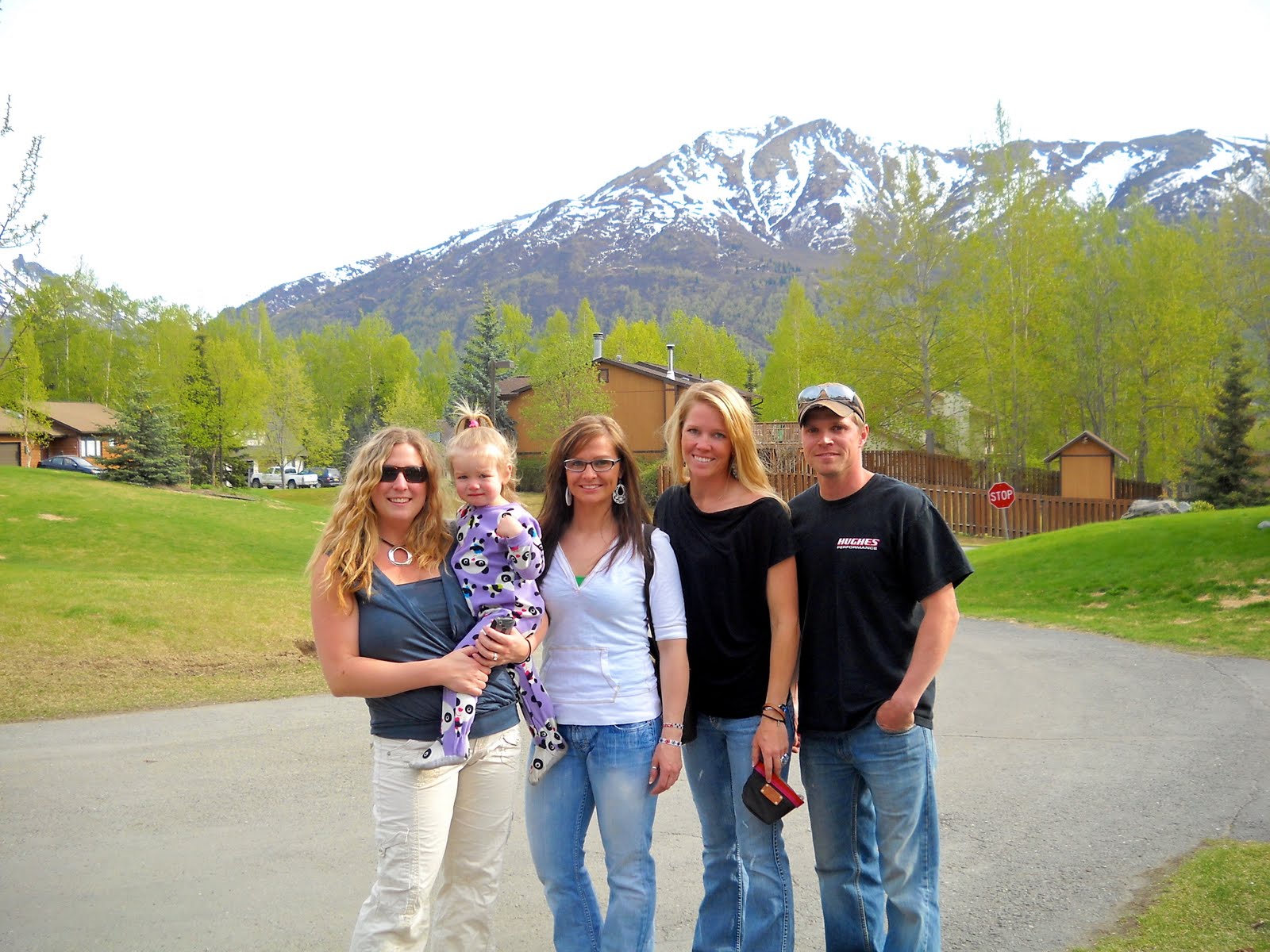 Alaska At Last Anchored Down in Anchorage...