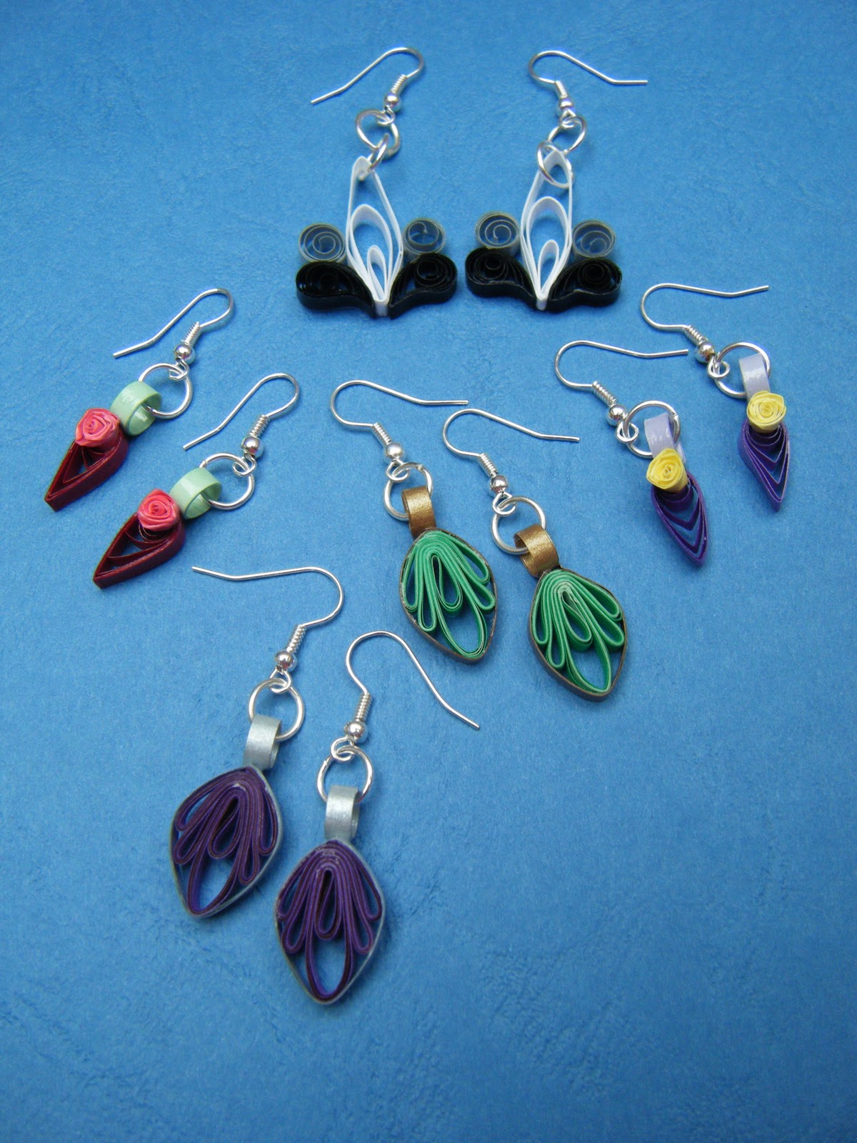 Quilliance Some new quilled earrings
