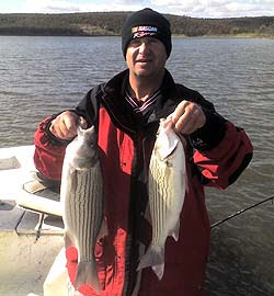 Lake Skiatook Oklahoma fishing guide fishing report