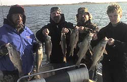 Lake Sooner Oklahoma fishing report from fishing guide David Clark of Fish On! Guide Service