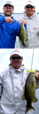 Bass fishing at Lake Tenkiller Oklahoma with fishing guide Rocky Thomas Jr.