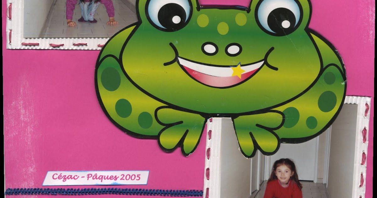 MonScrapAmoi La grenouille et le serpent (la grenouille)