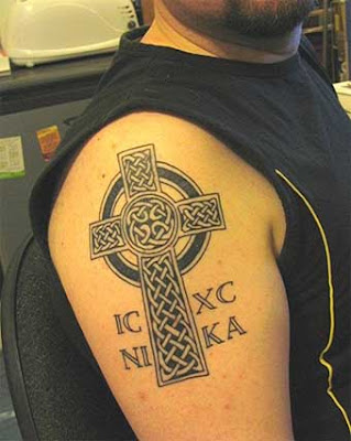 Cross Tattoos Shoulder. The Celtic Cross tattoo is