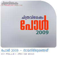 Chithravishesham Poll 2009 - Nominations.