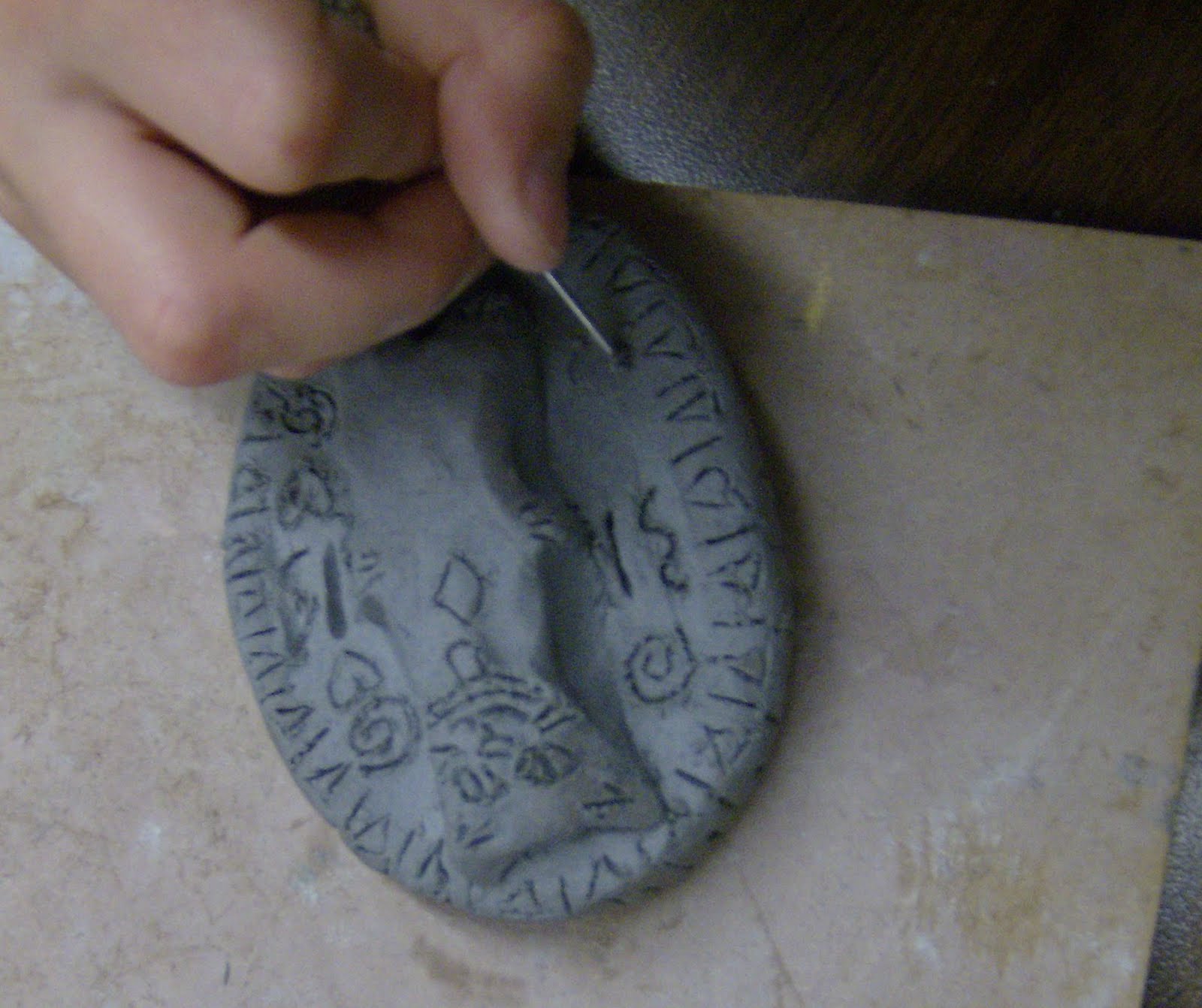 Zilker Elementary Art Class: 4th Grade Clay Milagros