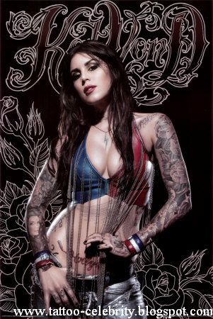 Top Tattoos Celebrity: Kat Von D Sexy Tattoos
