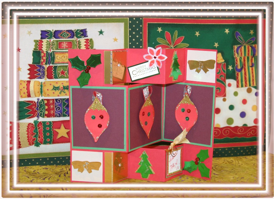 Jinky's Crafts &amp; Designs: Dangling Christmas Tree Card Template