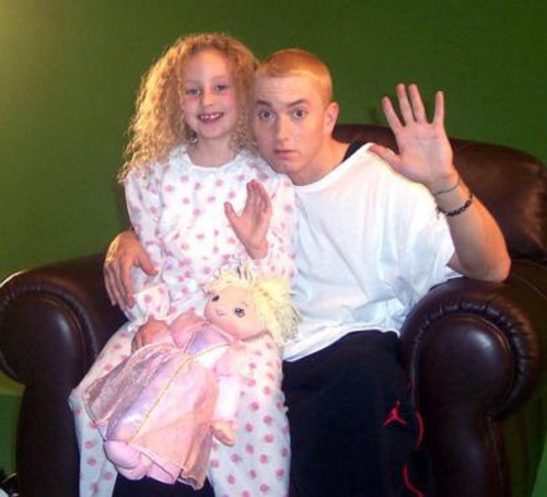 pics of eminem and his daughter 2010. so she Eminem+daughter+now