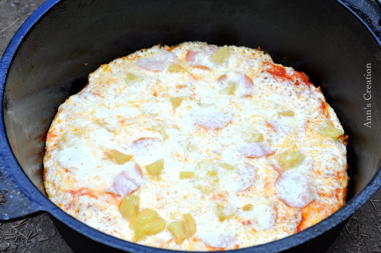 Bigler's Best Belly Pleaser's Dutch Oven Pizza