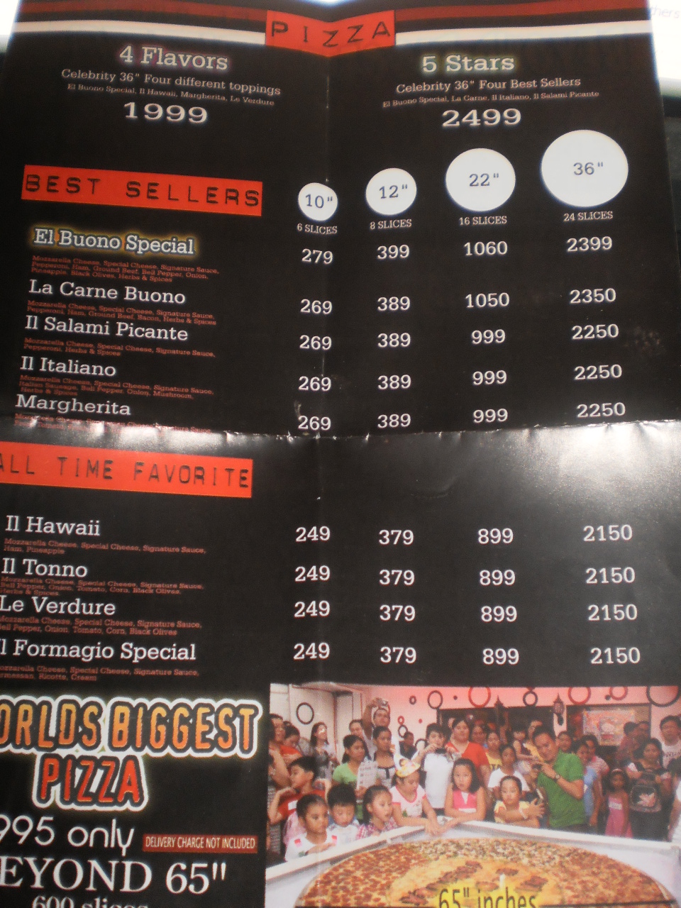 Wallflower of the Jeepney El Buono Pizza and Pasta