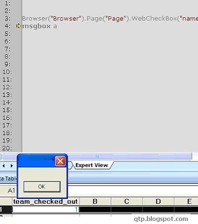 QTP Tutorials & Interview Questions: QTP WebTable Object