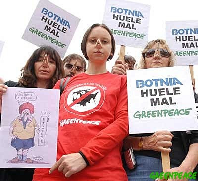 L'affaire Botnia en 2010.