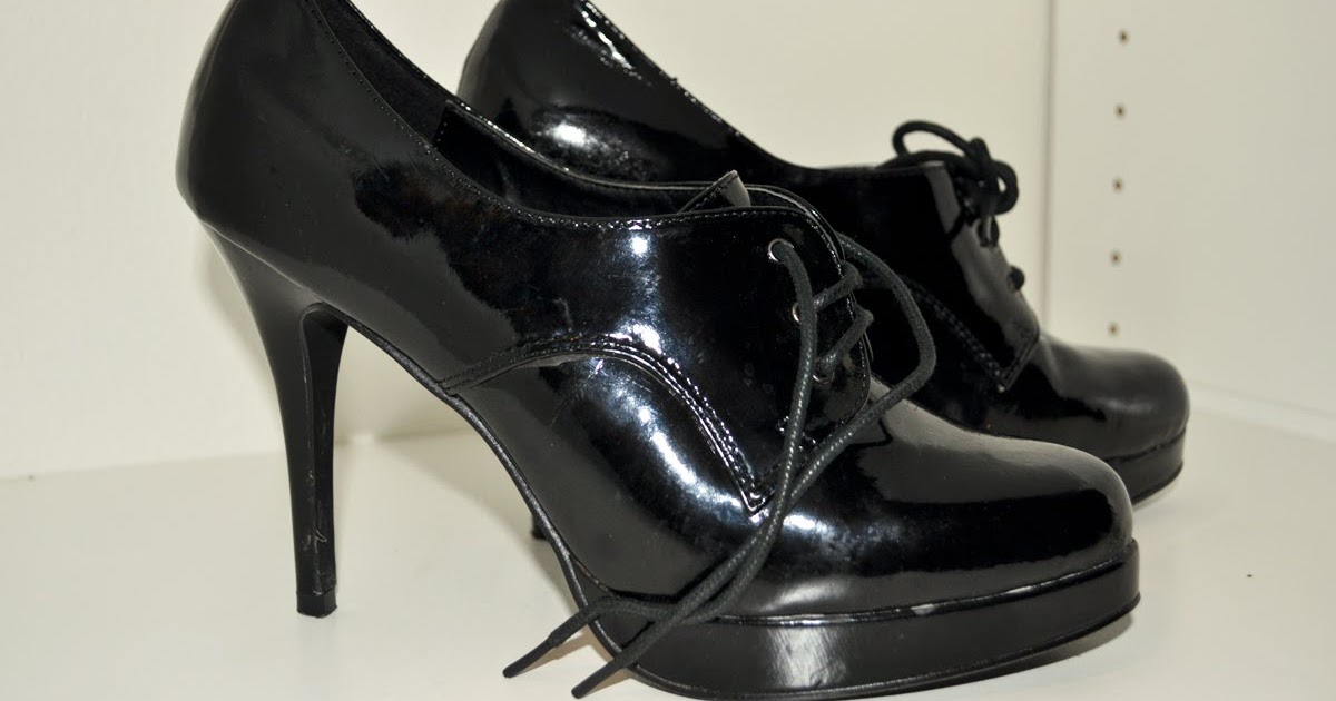 patent oxford heels