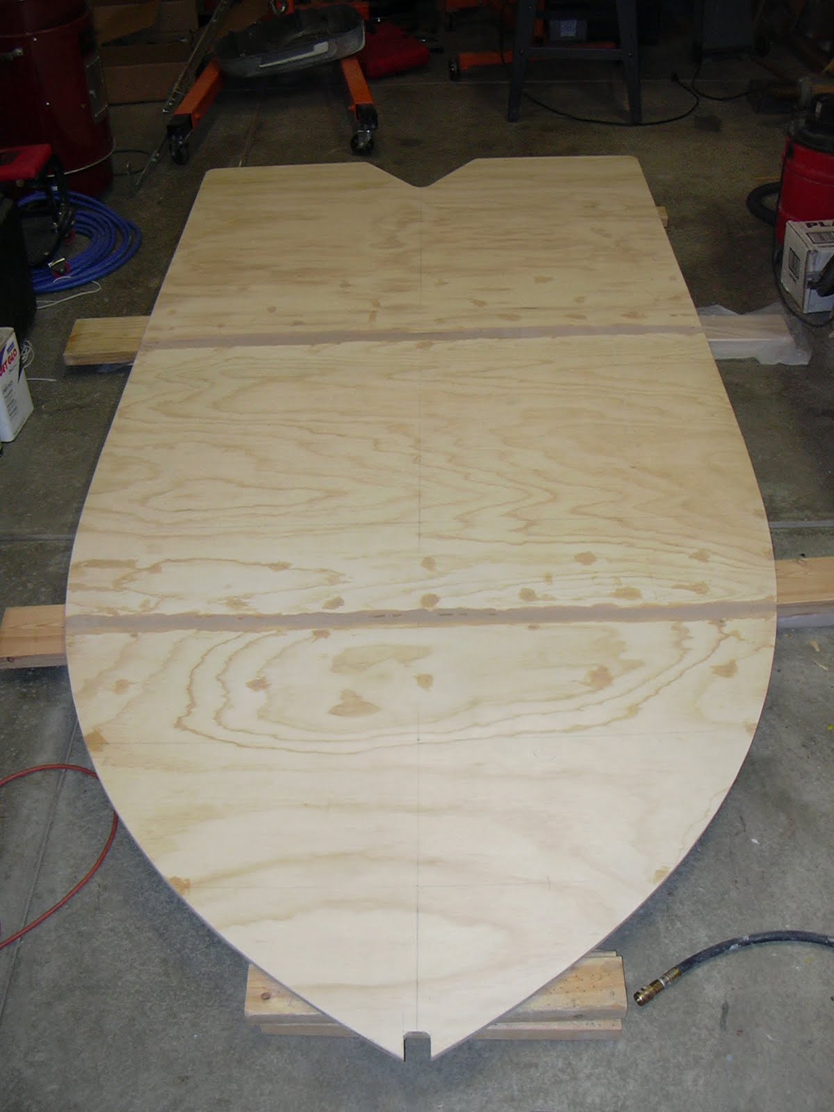 diy plan for a model wooden canoe