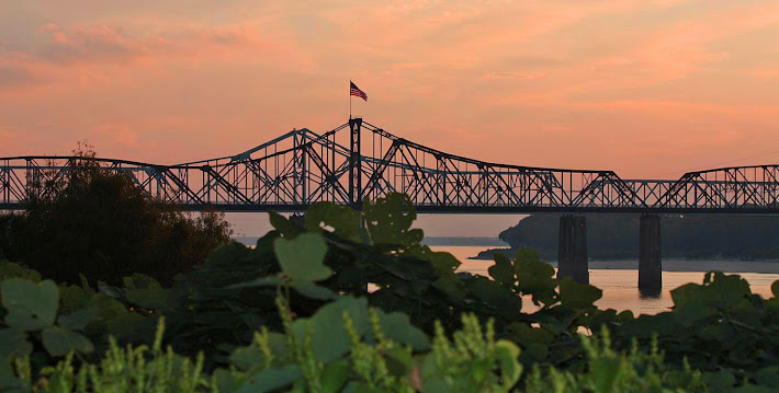 Mississippi River Bridges, Vicksburg, MS