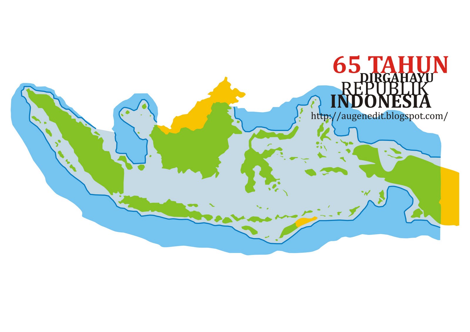 Browser indonesia. Peta buta Indonesia.