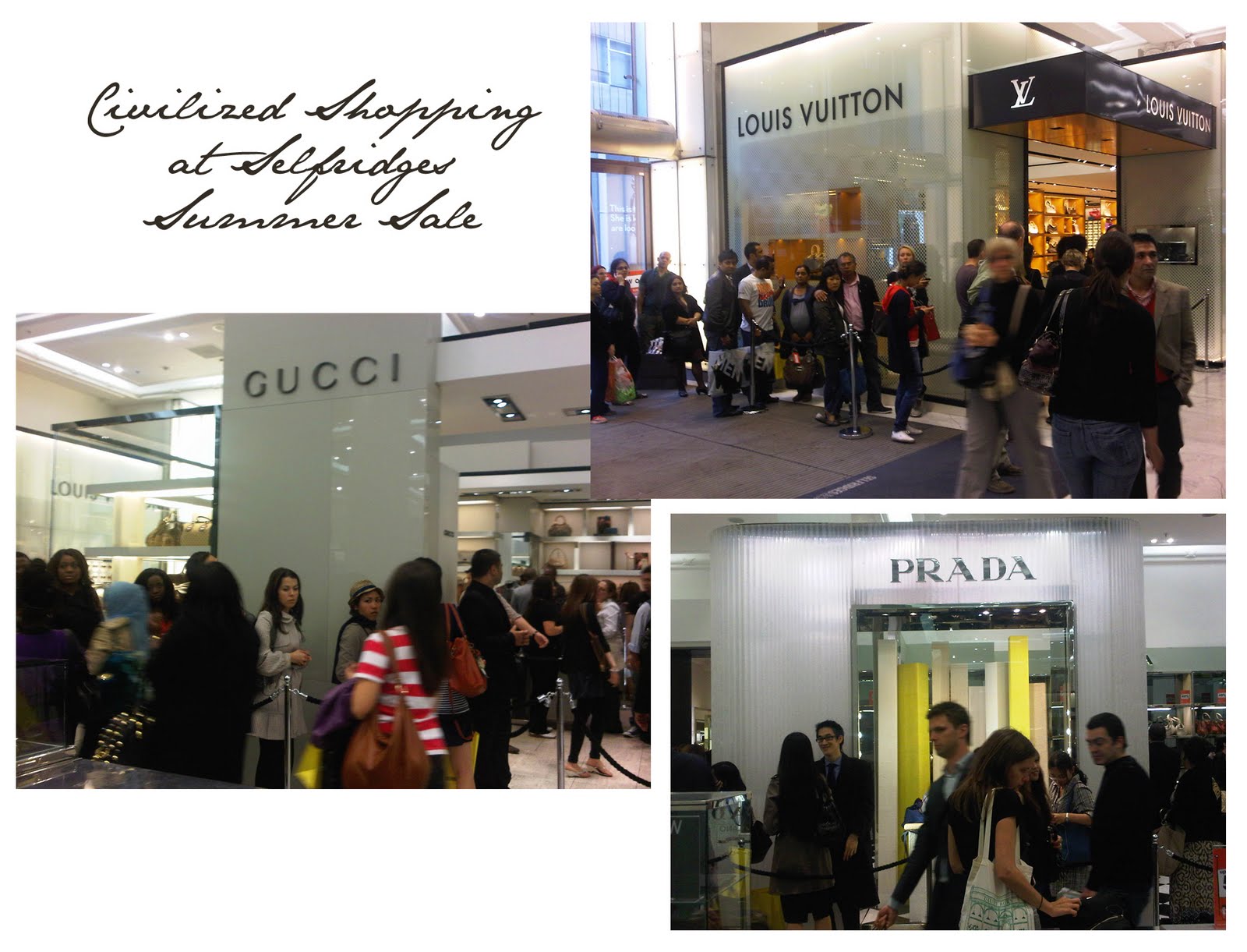 Selfridges Summer Sale Madness Begins! Emily Jane Johnston