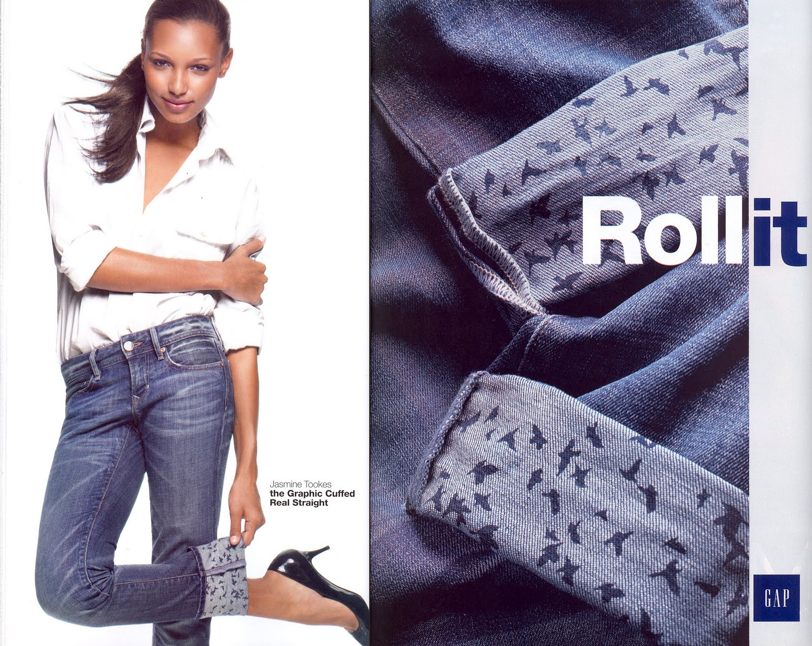 gap cuffed jeans