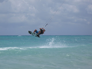 , Friends at Coco Beach., Playa Del Carmen Kiteboarding