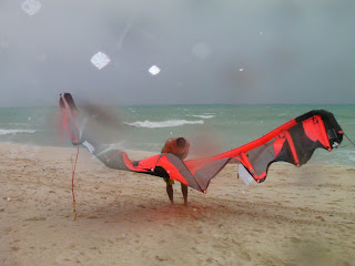 , Tropical Depression IDA…, Playa Del Carmen Kiteboarding
