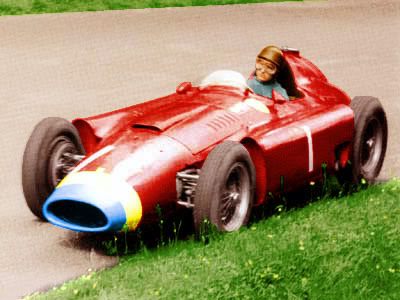 Ferrari D50 Modellauto Von 1956 – Fangios Legendärer Formel-1-Rennwagen Im Maßstab 1:43