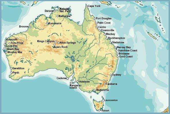 Dove Si Trova L Oceania Nel Planisfero